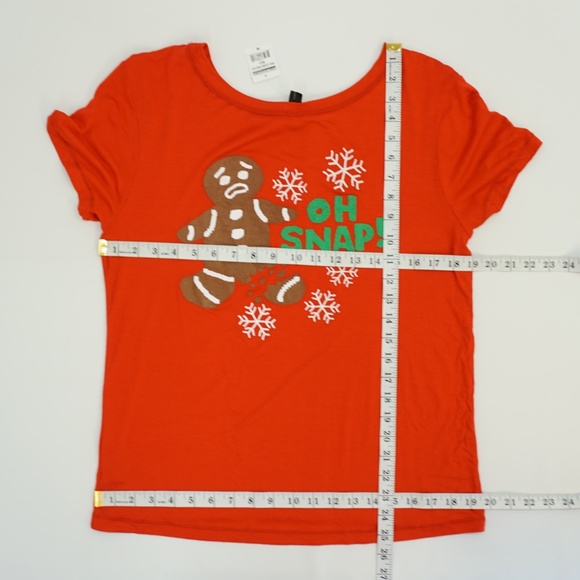 Prince Peter Christmas Graphic "OH SNAP" Tee Top - Picture 8 of 8